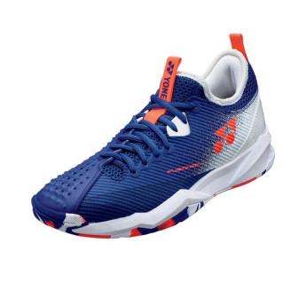 Yonex POWER CUSHION FUSIONREV 4 男網球鞋 全區 (白/寶藍)