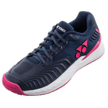 Yonex POWER CUSHION ECLIPSION 4 女網球鞋 紅土 (丈青藍/粉)