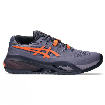 Asics GEL-RESOLUTION X CLAY 男網球鞋 紅土 澳網配色 (灰/橘)