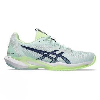 Asics SOLUTION SPEED FF 3 女網球鞋 法網配色 (淺綠/青藍)