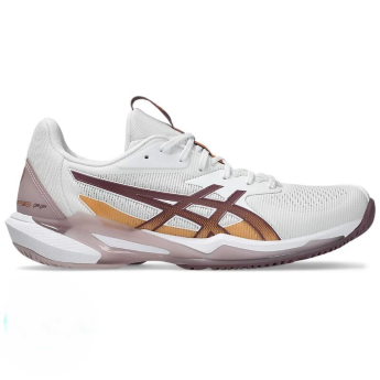  Asics SOLUTION SPEED FF 3 女網球鞋 美網配色 (米白/灰紫)