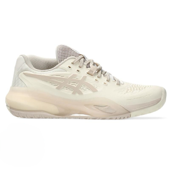 Asics GEL-RESOLUTION X 女網球鞋 NAGINO系列 (米黃)