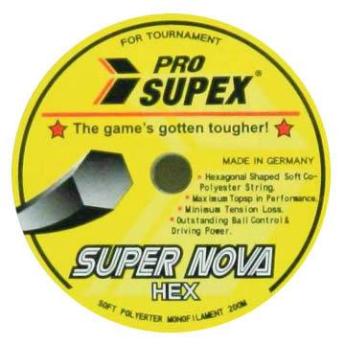 Pro Supex Super Nova Hex 德製六角線 黑 (分裝線 / 12m)